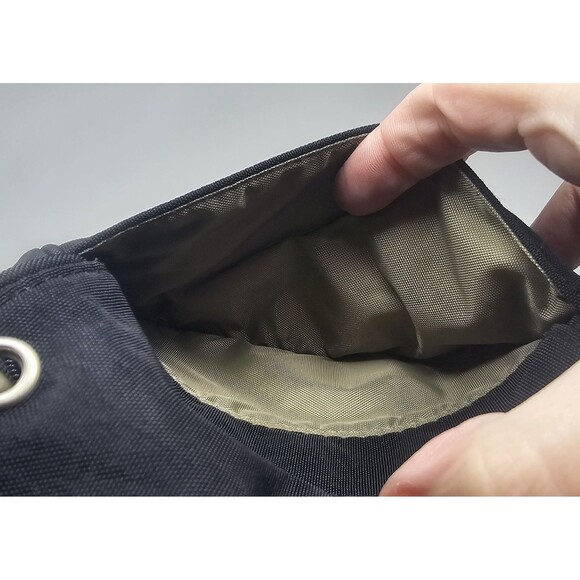 Baggallini On The Go Nylon Convertible Fanny Pack Crossbody Black Wallet *READ* - Picture 8 of 15